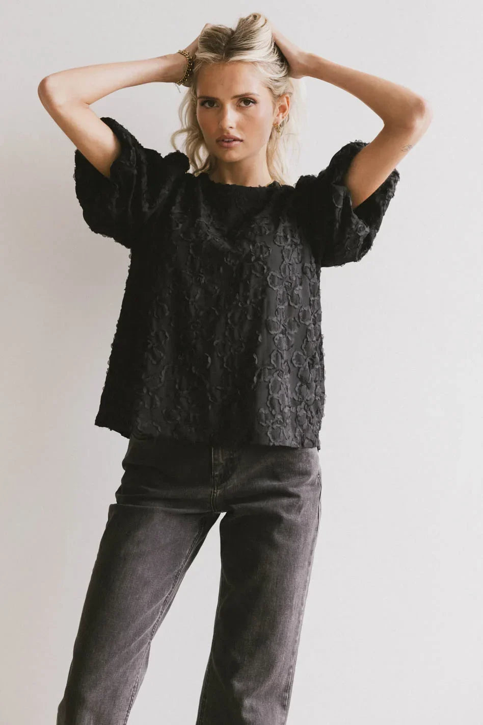 Saint Blouse in Black FINAL SALE