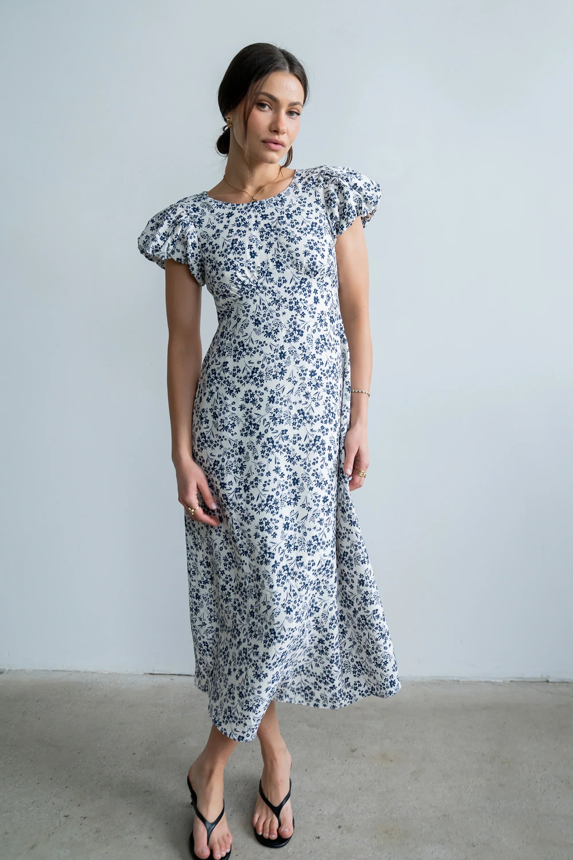 Smith Floral Midi Dress