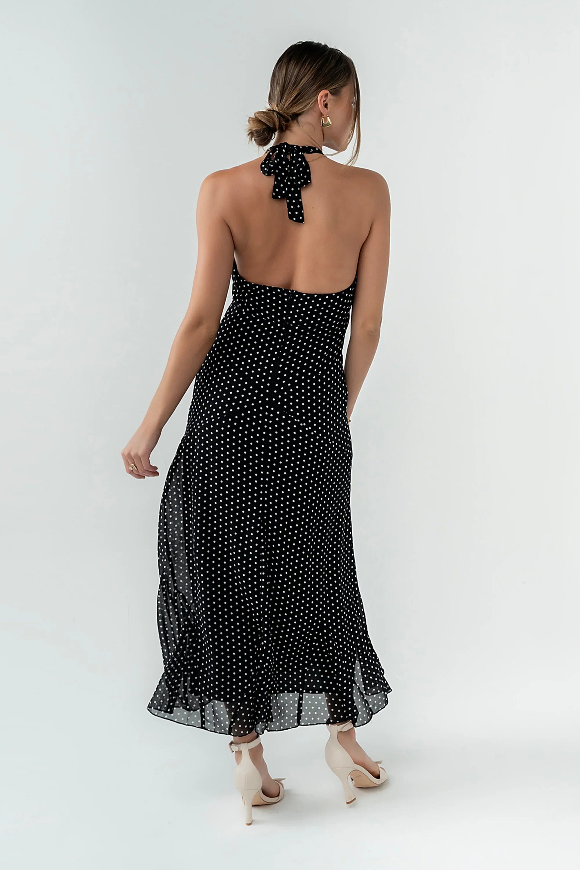 Andie Polka Dot Maxi Dress