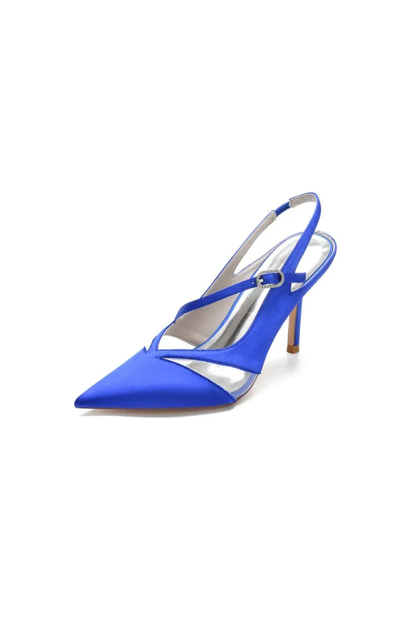 Slingback Pointed Toe High Heels