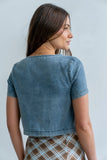Randy Scalloped Top