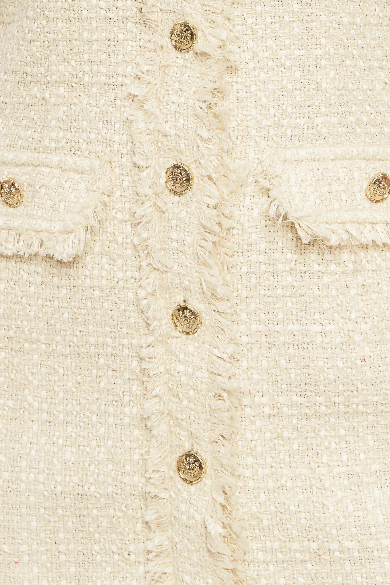 Size M BOUCLÉ AFFAIR TWEED MINI DRESS FINAL SALE