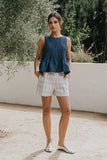 Viola Plaid Shorts