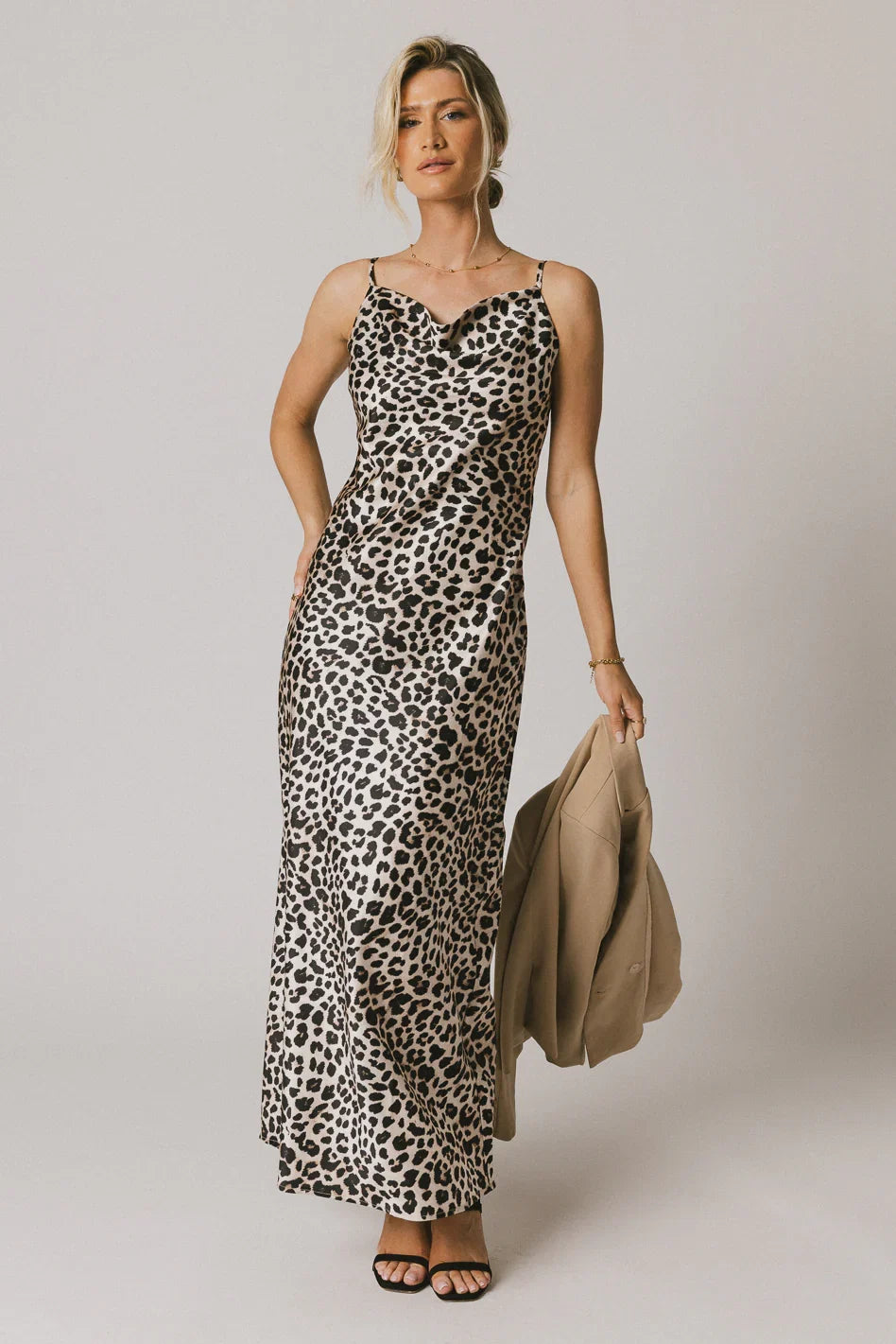 Kea Leopard Print Maxi Dress FINAL SALE