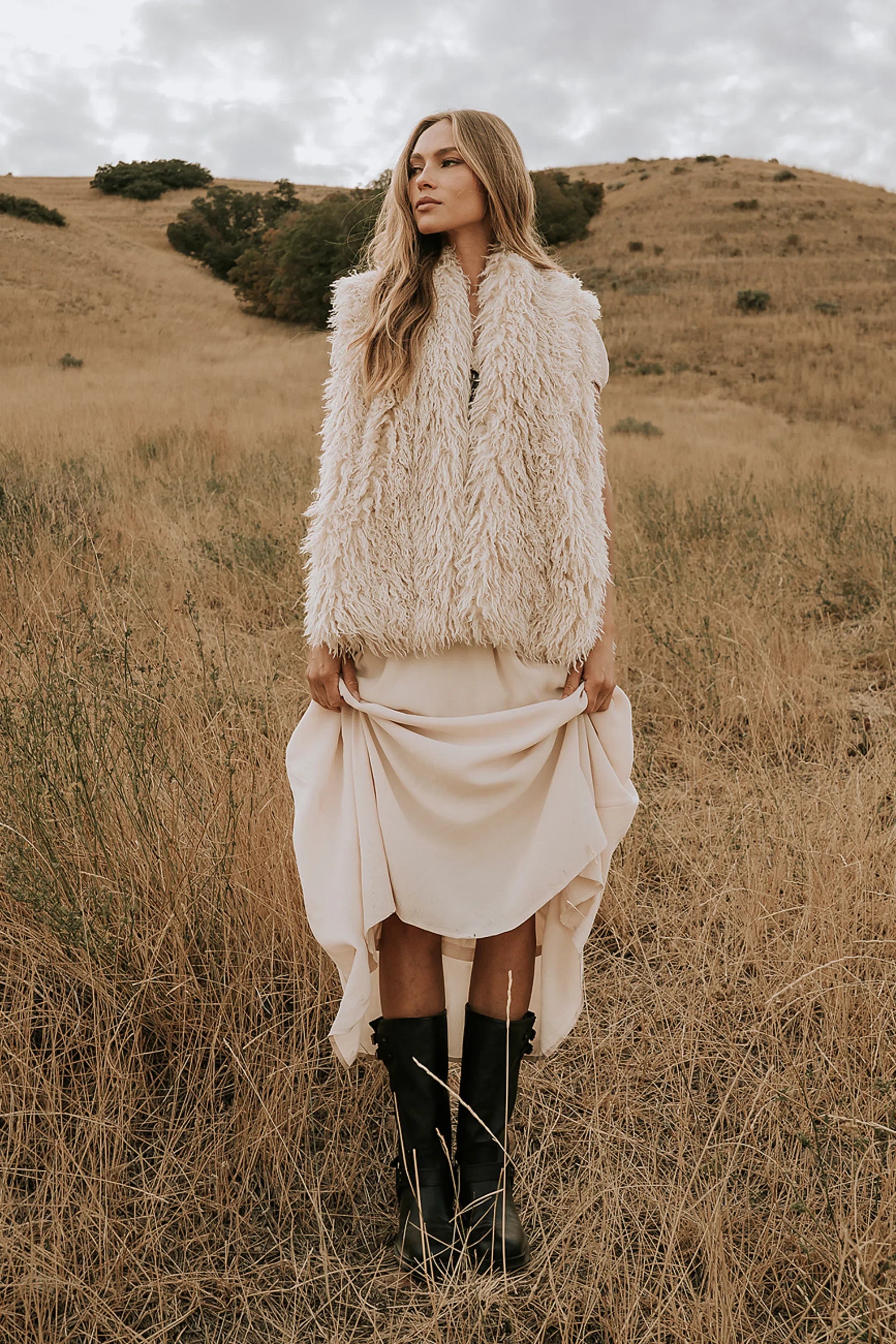 Kassie Faux Fur Vest