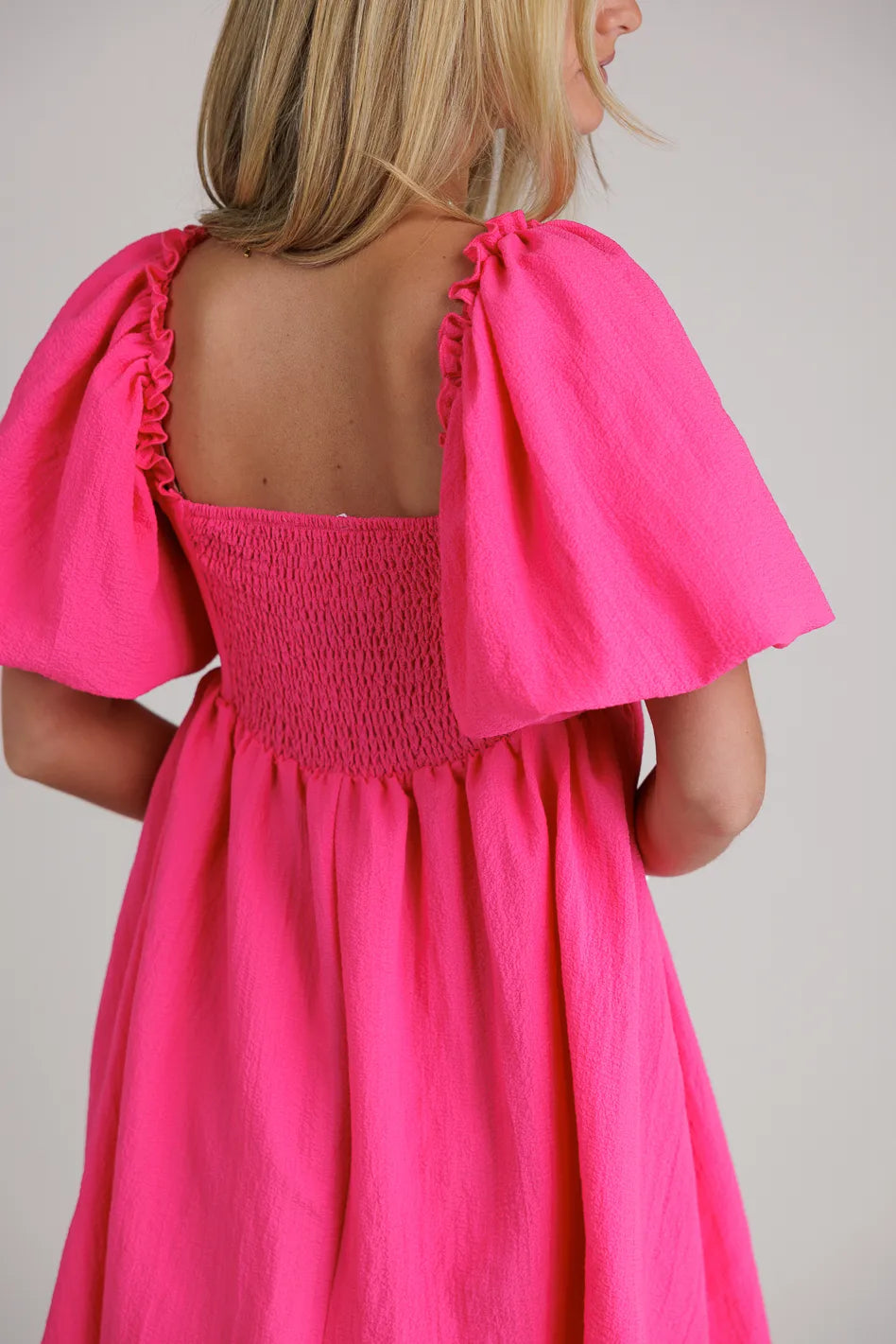 Ryann Mini Dress in Pink FINAL SALE