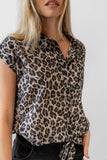 Reece Leopard Blouse FINAL SALE