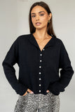 Maci Cardigan in Navy