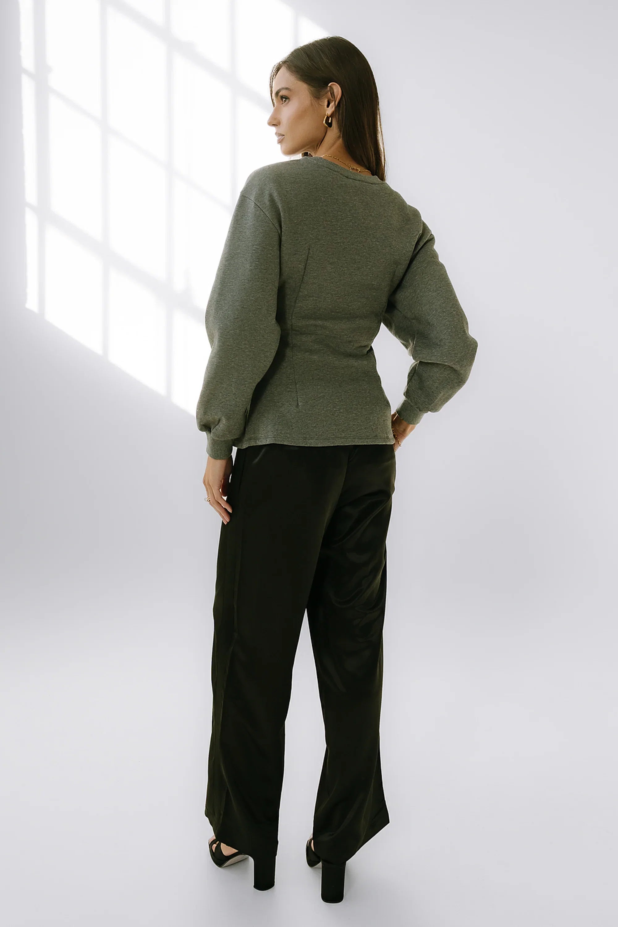 York Pleated Sweater FINAL SALE