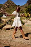 Mei Smocked Mini Dress FINAL SALE