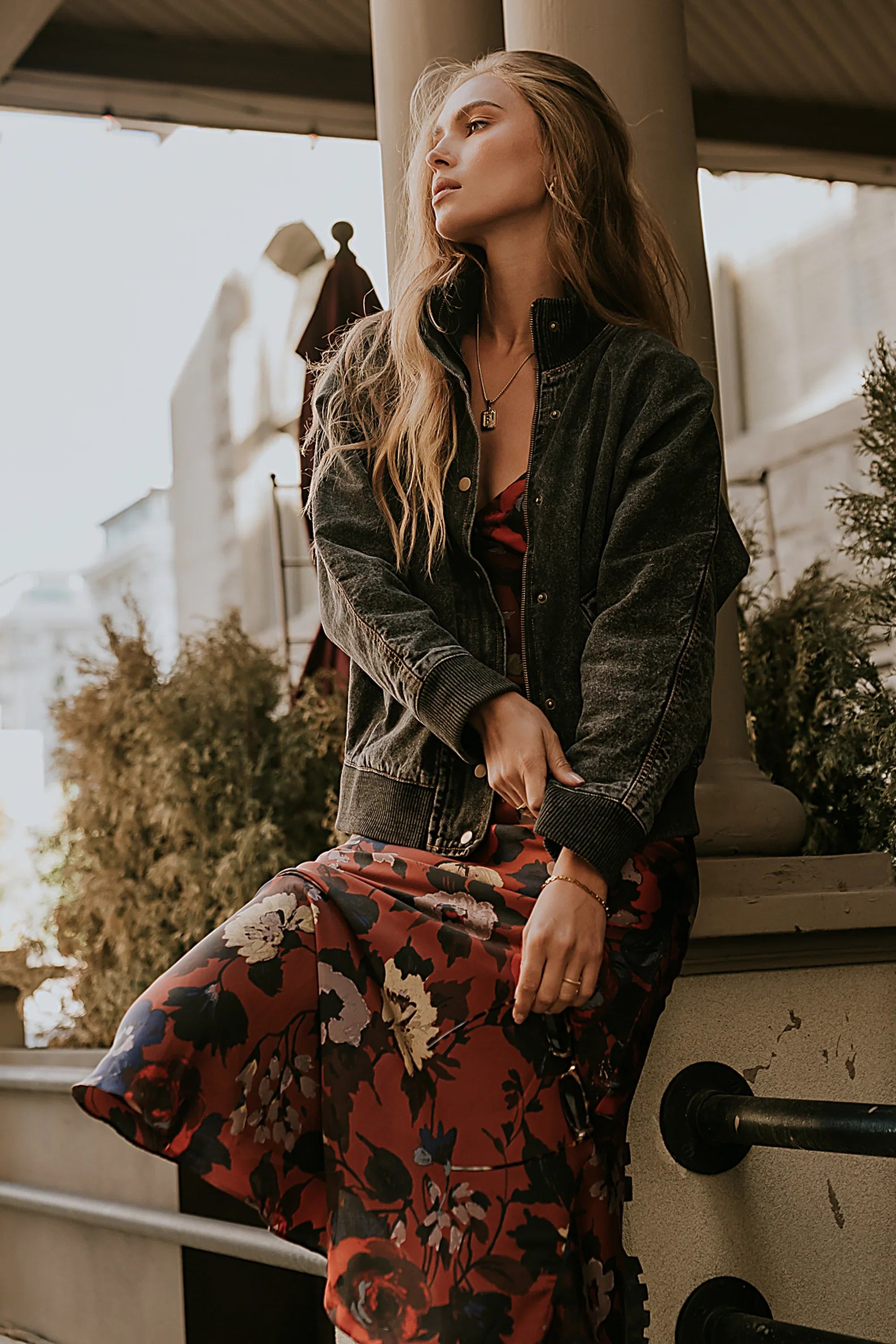 Paige Denim Jacket in Black FINAL SALE