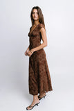 Maggie Floral Midi Dress FINAL SALE