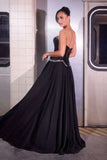 Georgina Corset Ball Gown With Scarf