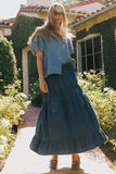 Lisa Tiered Maxi Skirt FINAL SALE