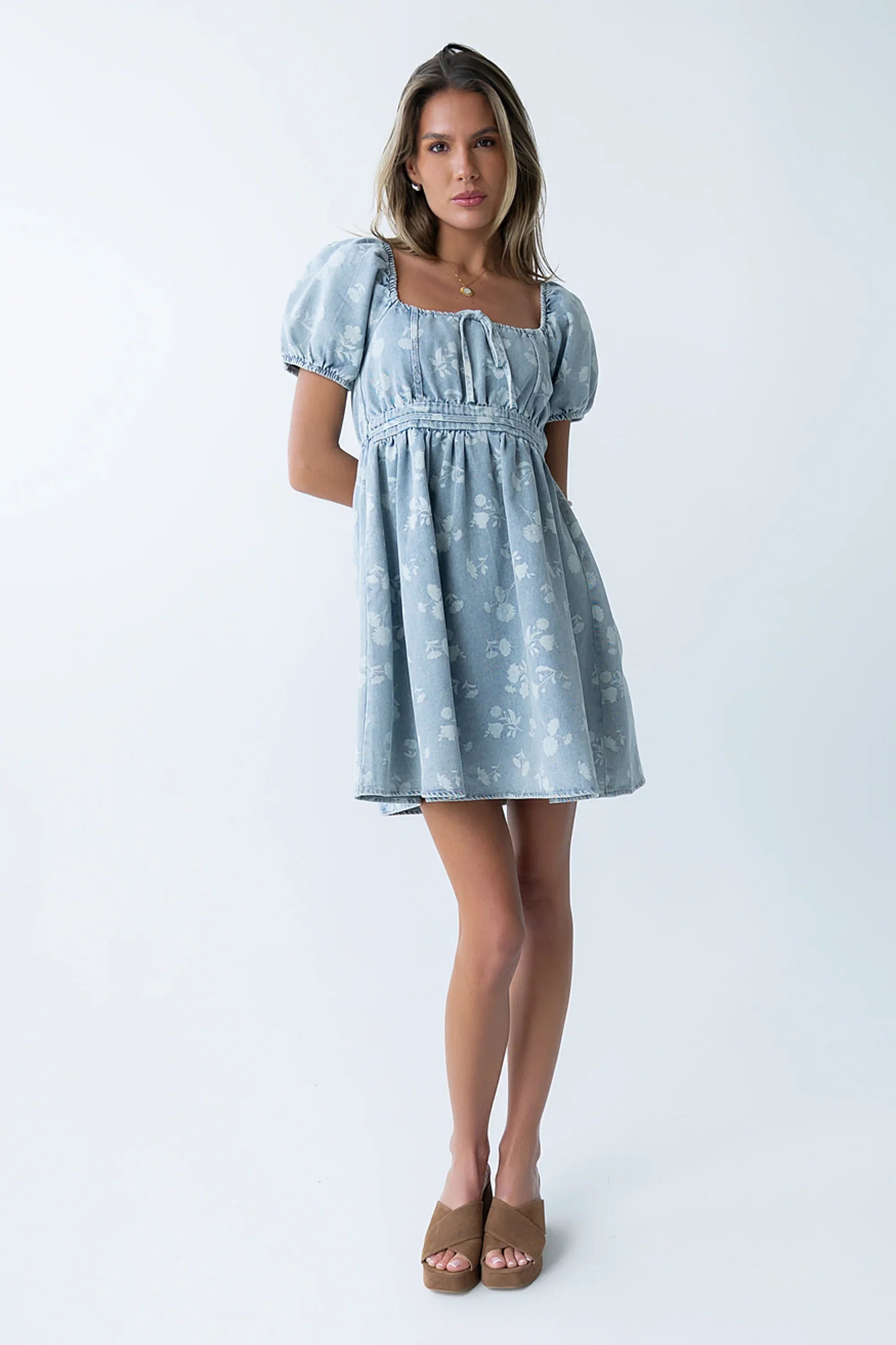 Matilda Denim Mini Dress