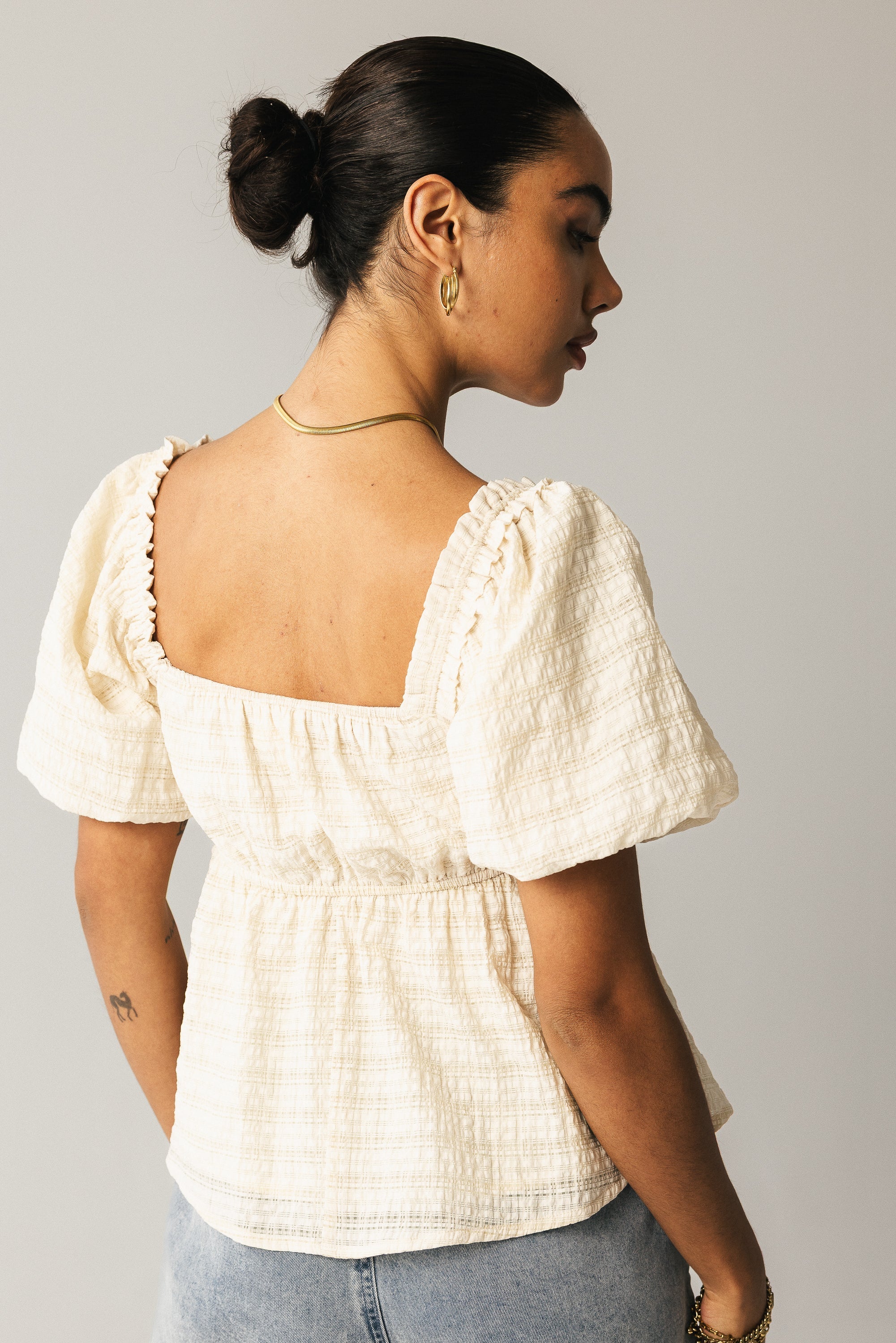 Wilder Blouse in Natural FINAL SALE