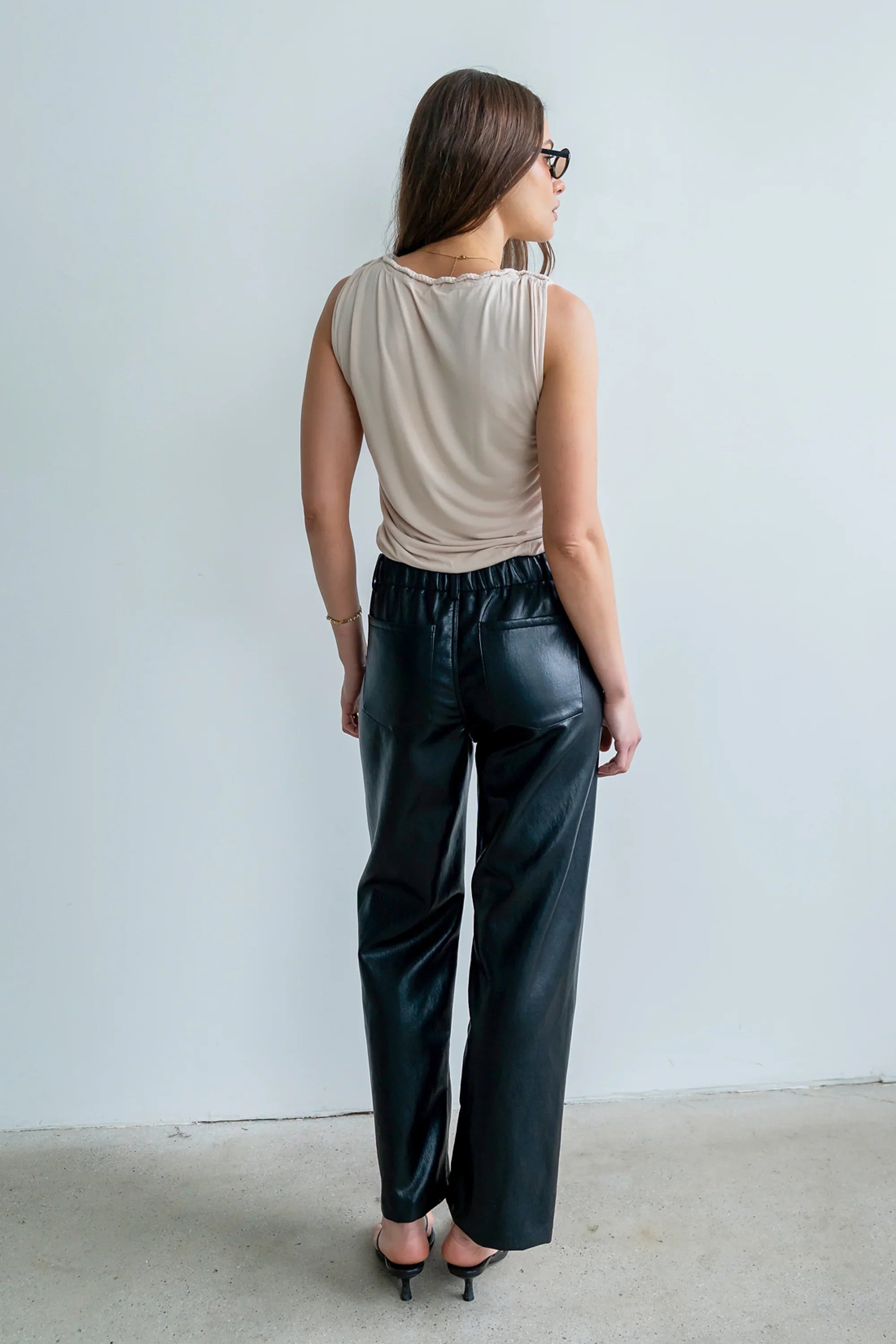 Maia Braided Top in Bone