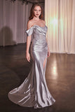 Phoebe Gown One Shoulder Fit Flare Gown