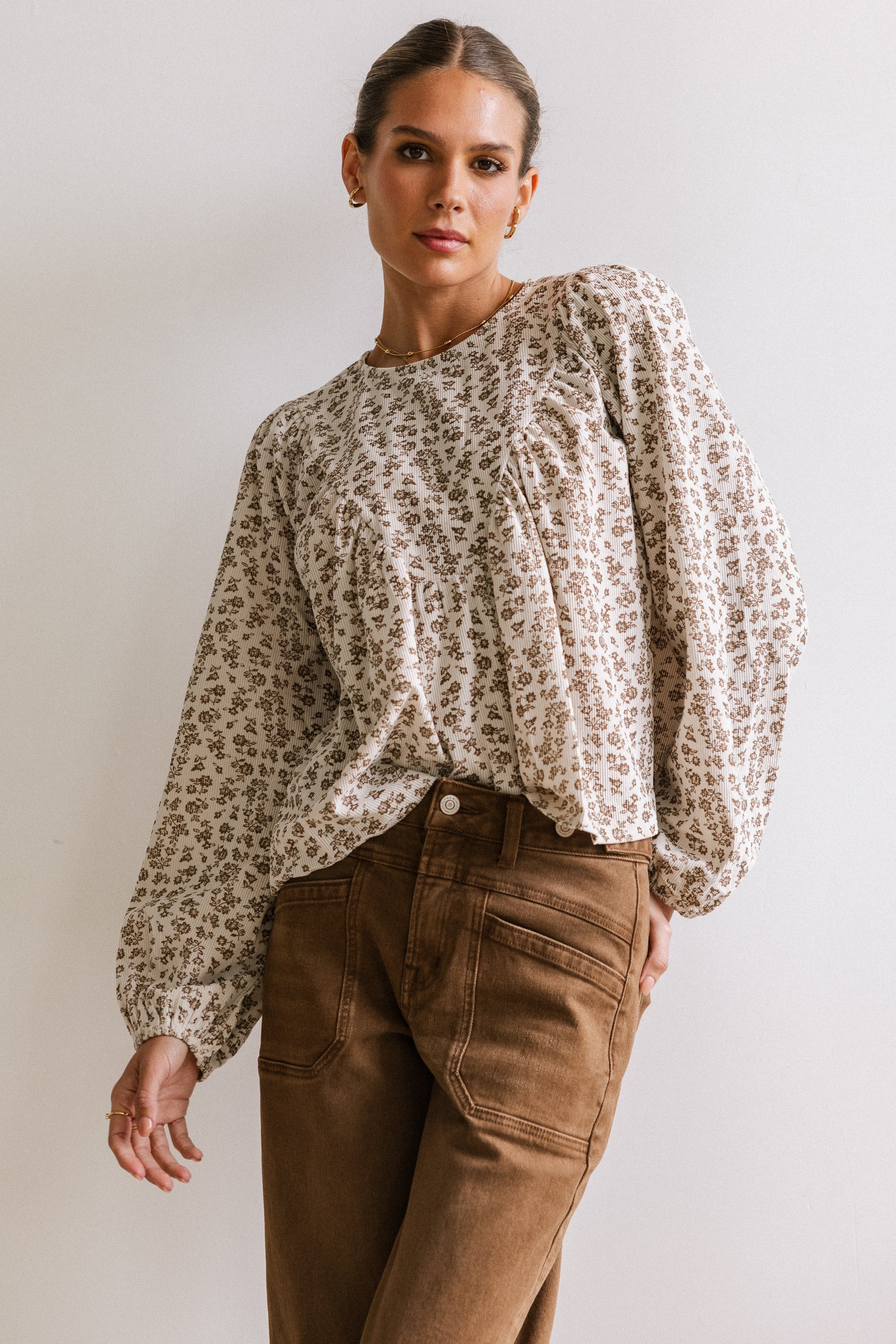 James Corduroy Blouse