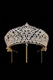Vintage Zircon Wedding Crown