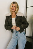 BlankNYC Take Flight Vegan Jacket FINAL SALE