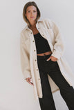 Milandra Sherpa Long Jacket FINAL SALE