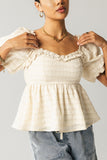 Wilder Blouse in Natural FINAL SALE