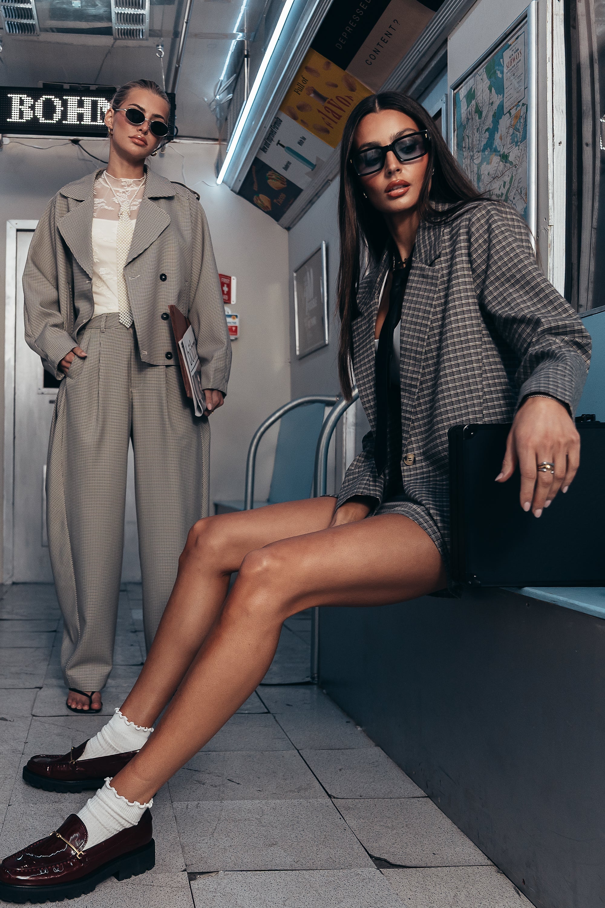 Abby Cropped Trench Coat