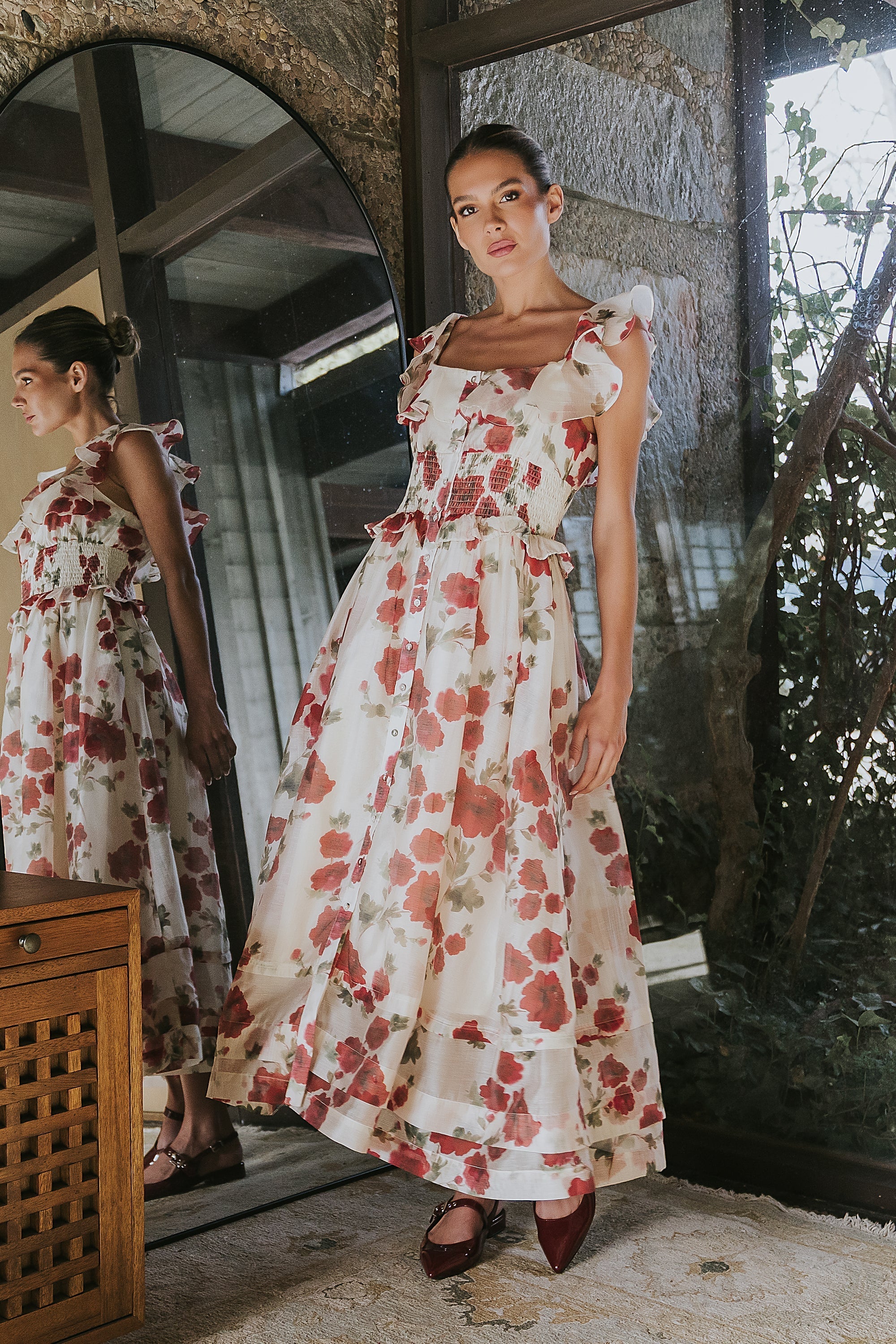 Londyn Floral Maxi Dress