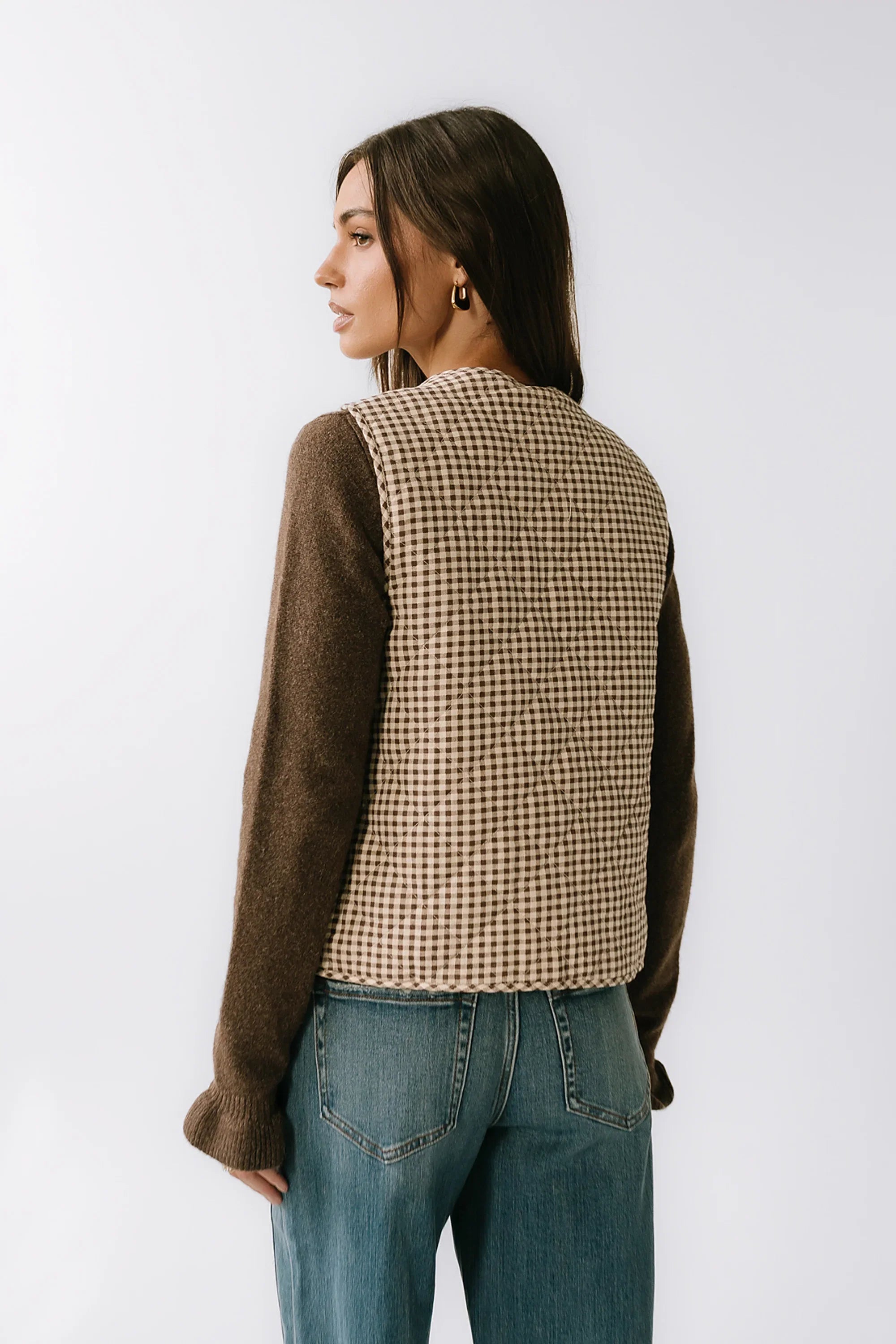 Vanessa Gingham Vest