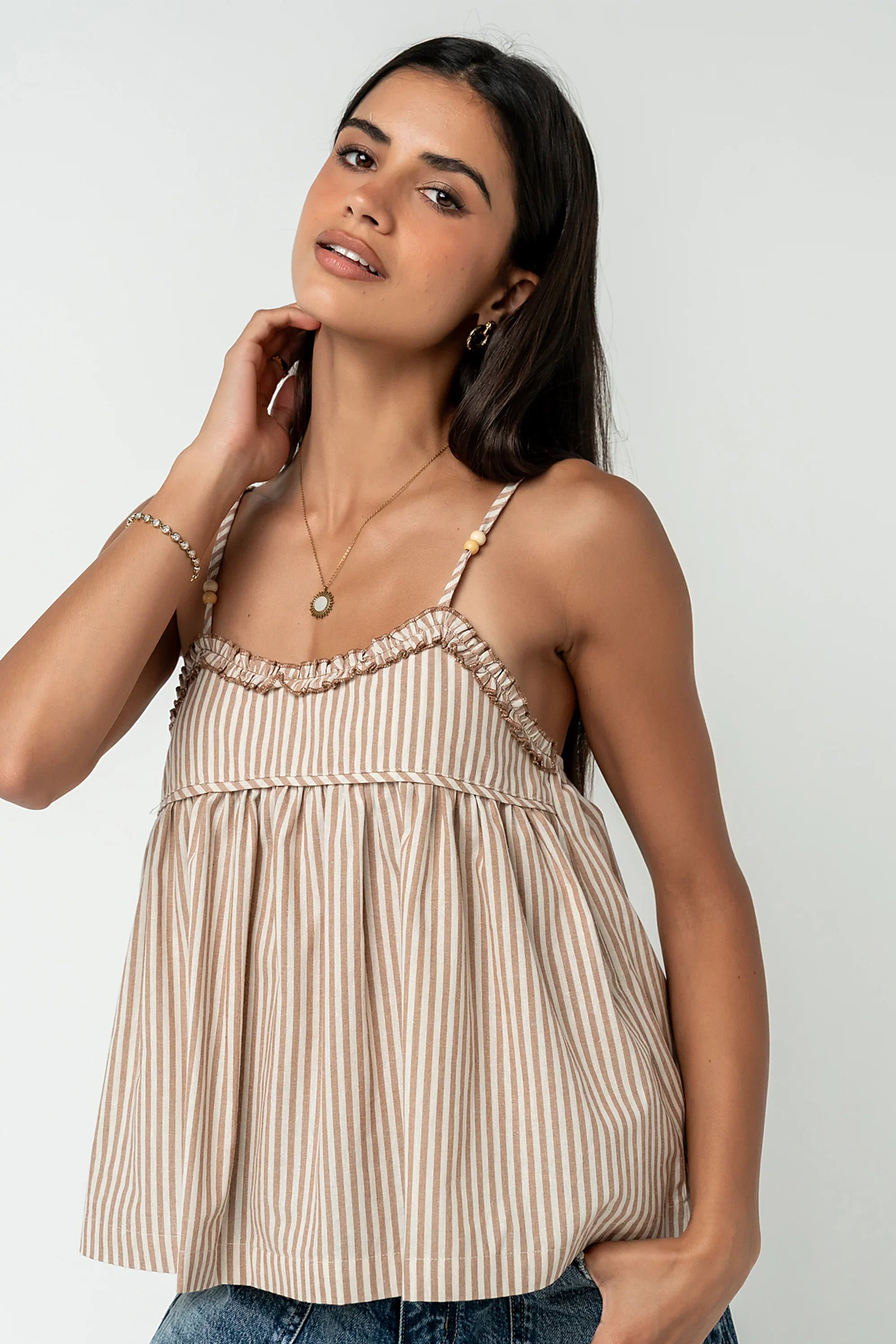 Becky Striped Tank Top