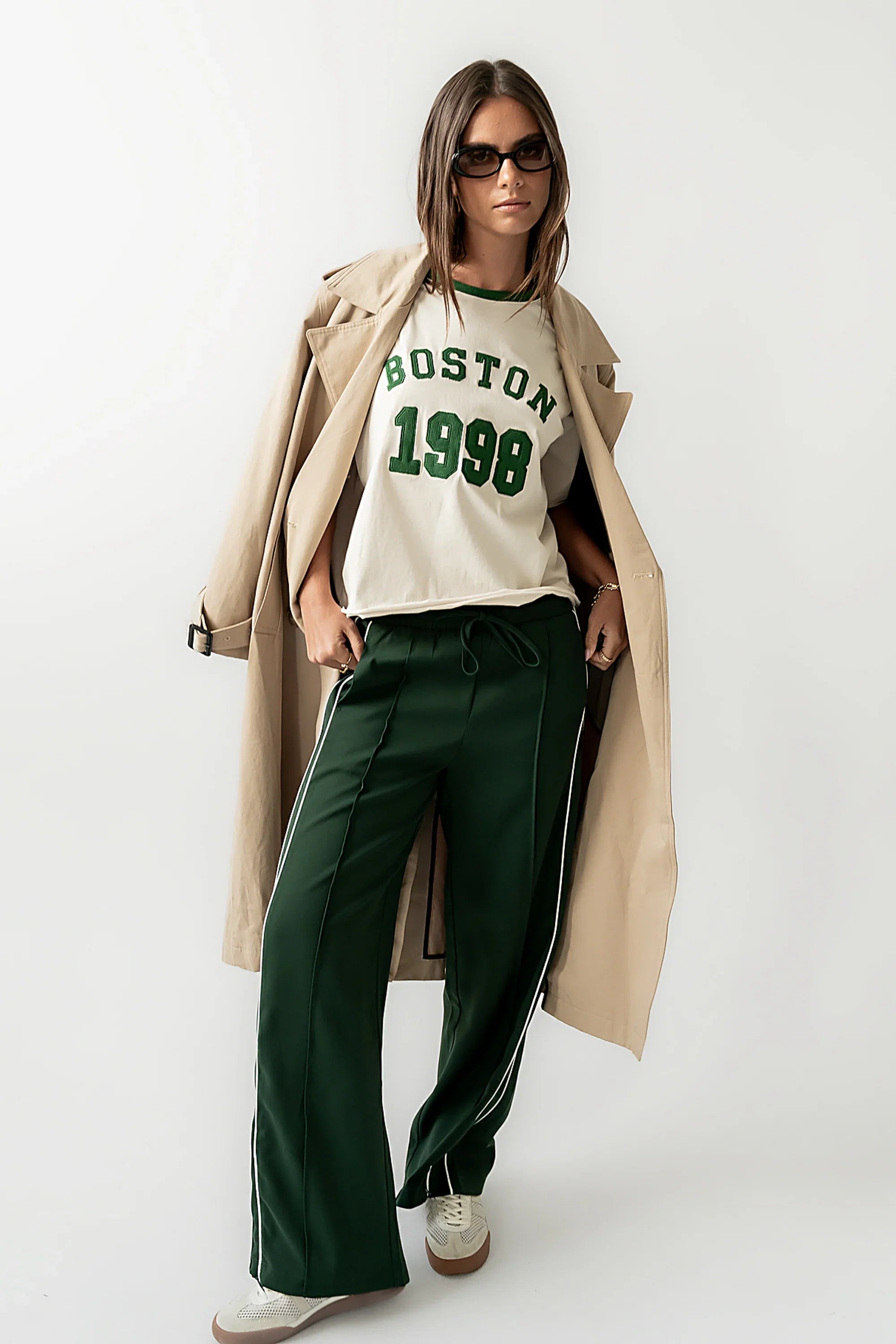 Rachel Trench Coat in Tan FINAL SALE