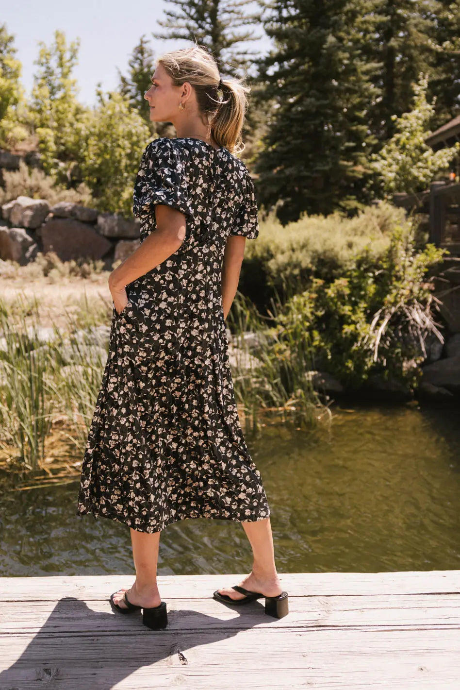 Serena Velvet Midi Dress FINAL SALE