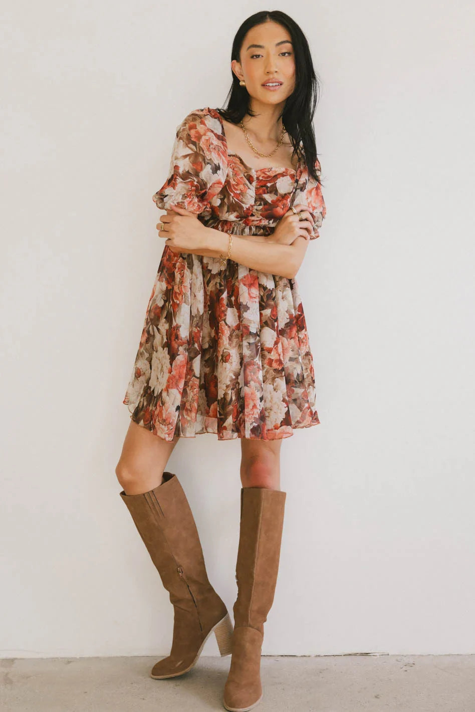 Jackee Floral Mini Dress FINAL SALE