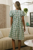 Hope Asymmetrical Gingham Dress FINAL SALE