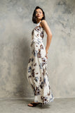 Eden Floral Top in Cream