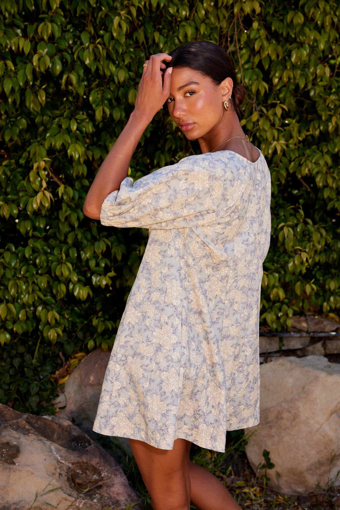Rian Floral Romper FINAL SALE