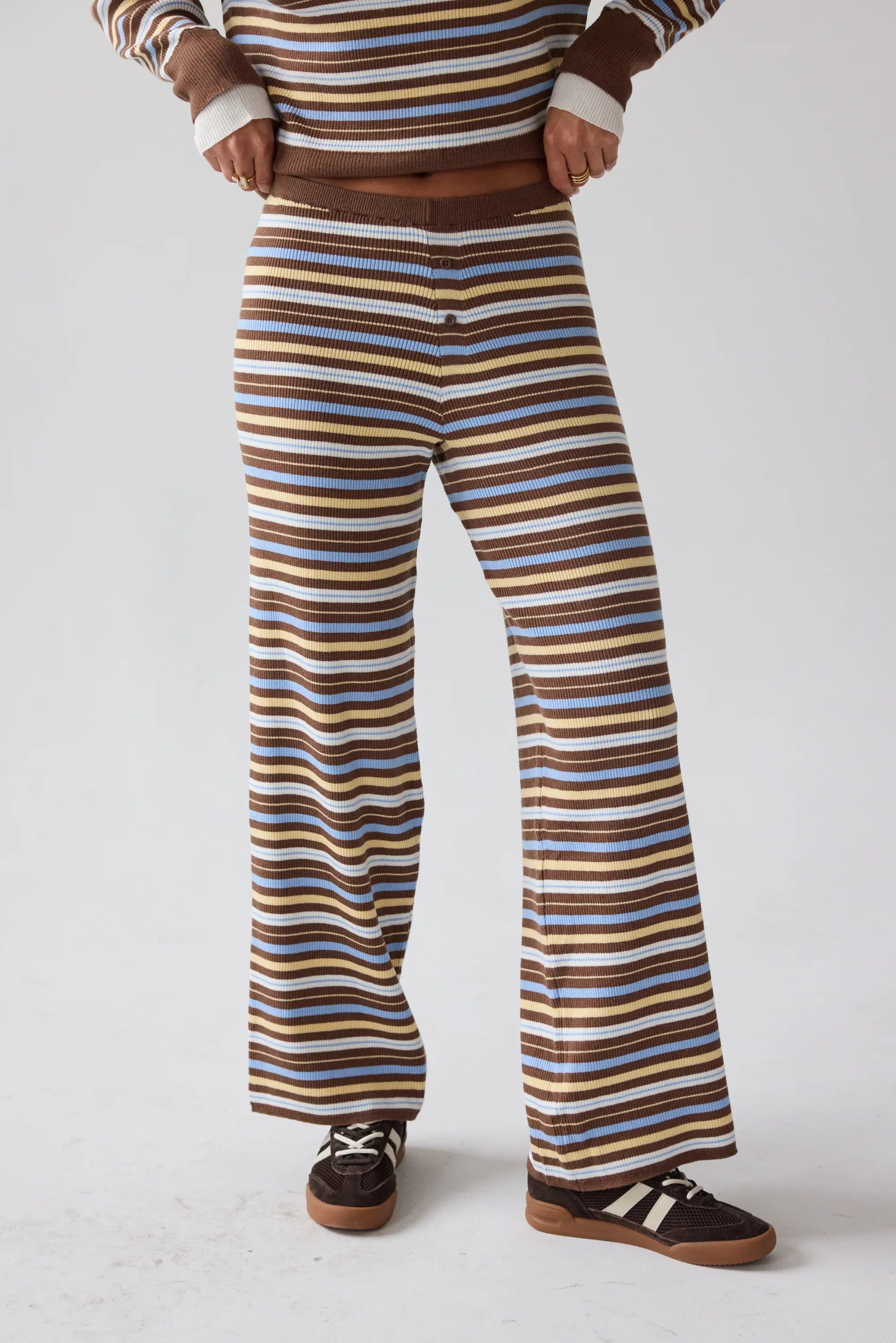 Nancy Striped Flare Pants FINAL SALE