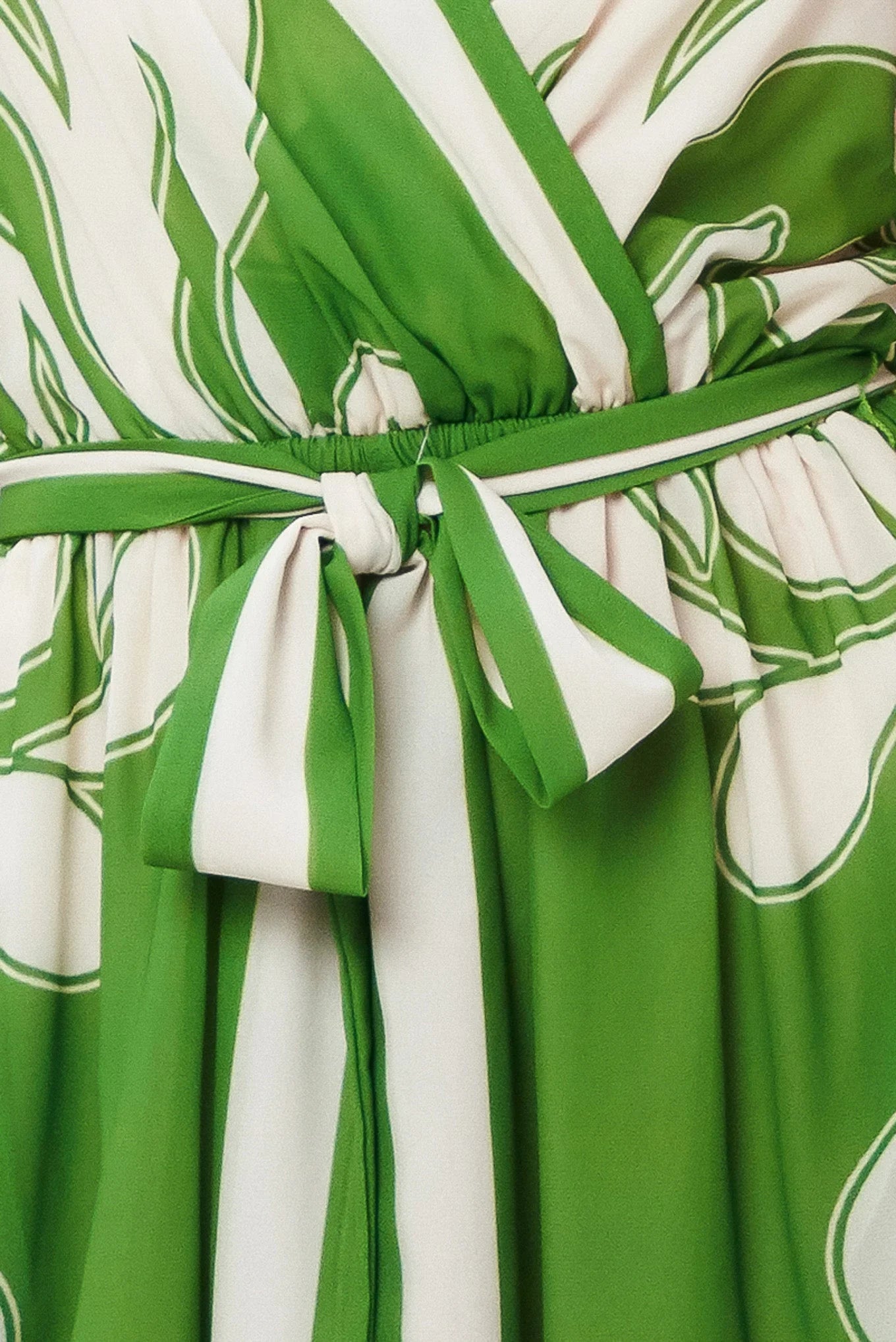 PALAZZO MUSE GREEN JUMPSUIT
