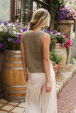 Bailey Sweater Vest in Olive