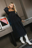 Finnian Midi Dress in Navy FINAL SALE
