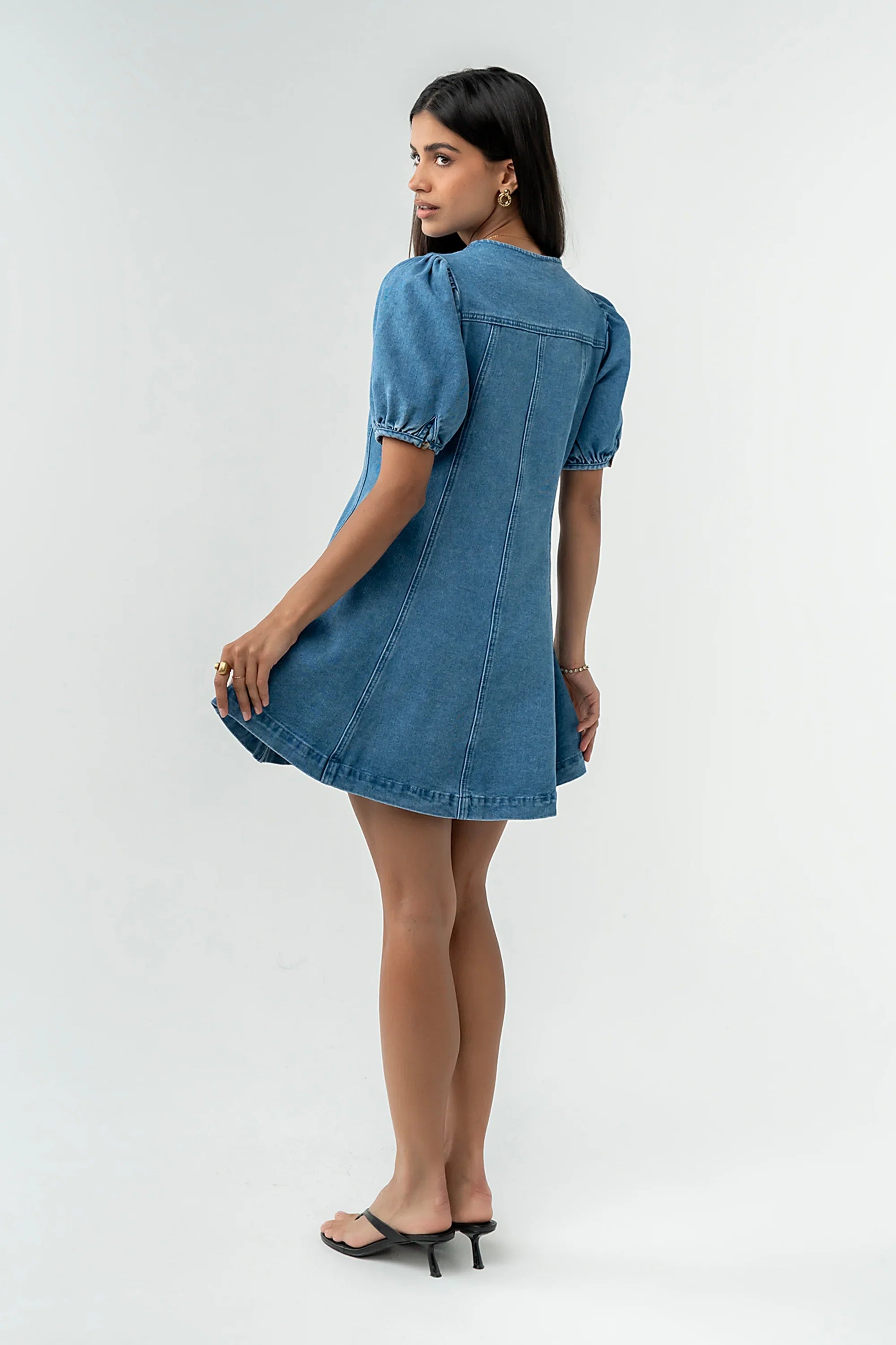 Correy Denim Mini Dress