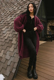 Marlee Long Cardigan in Purple FINAL SALE