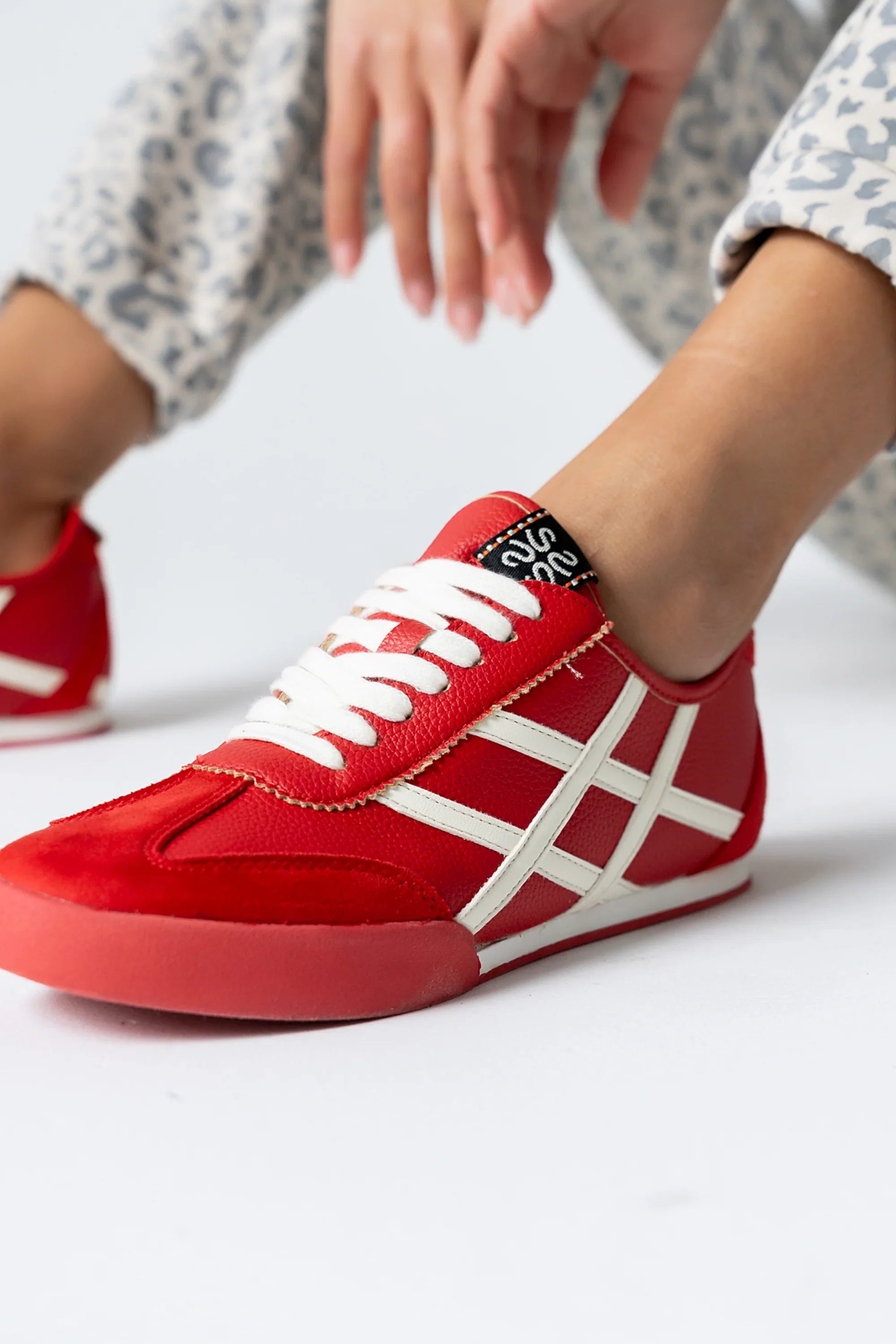 Polly Sneakers in Red