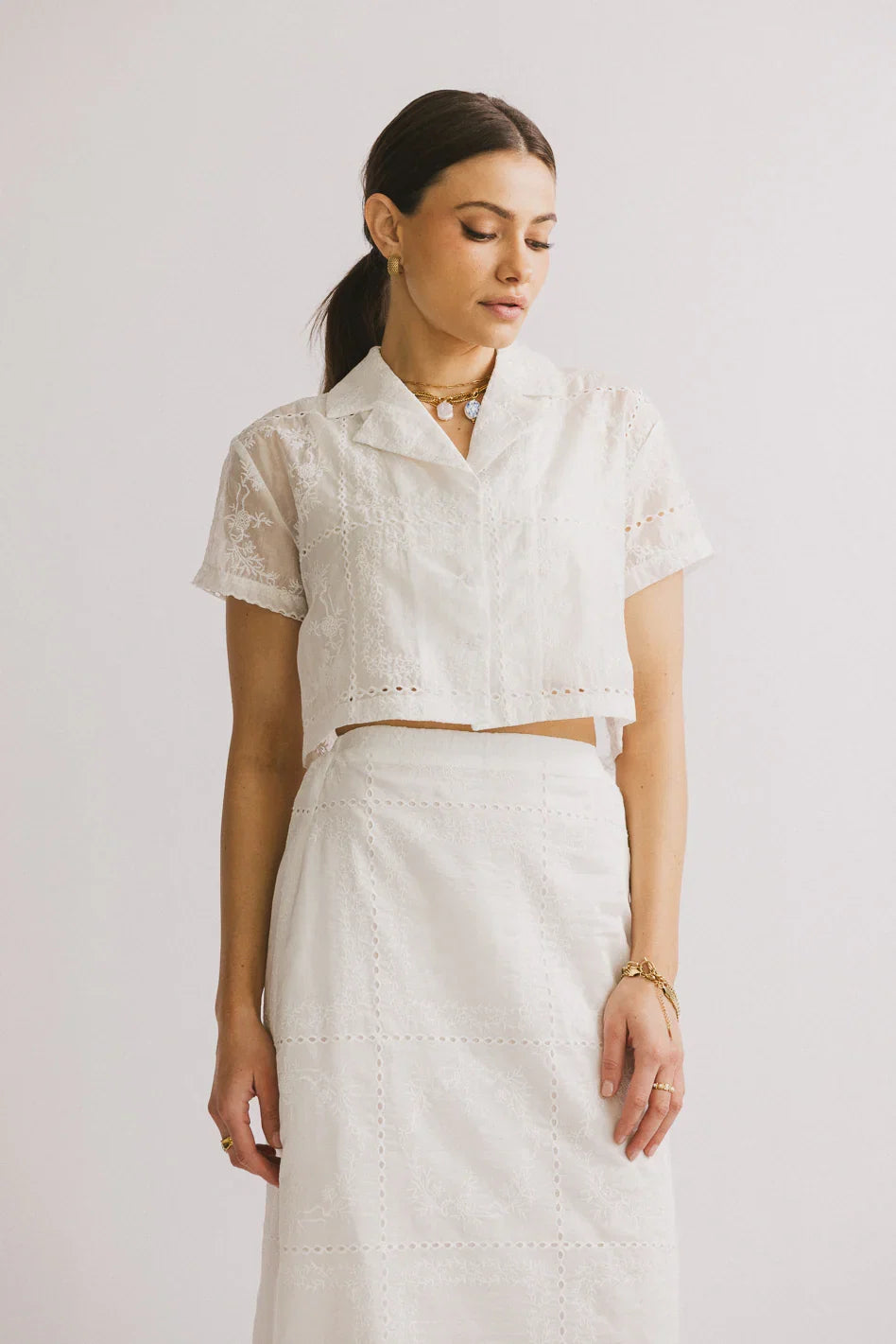 Millie Collared Button Up FINAL SALE