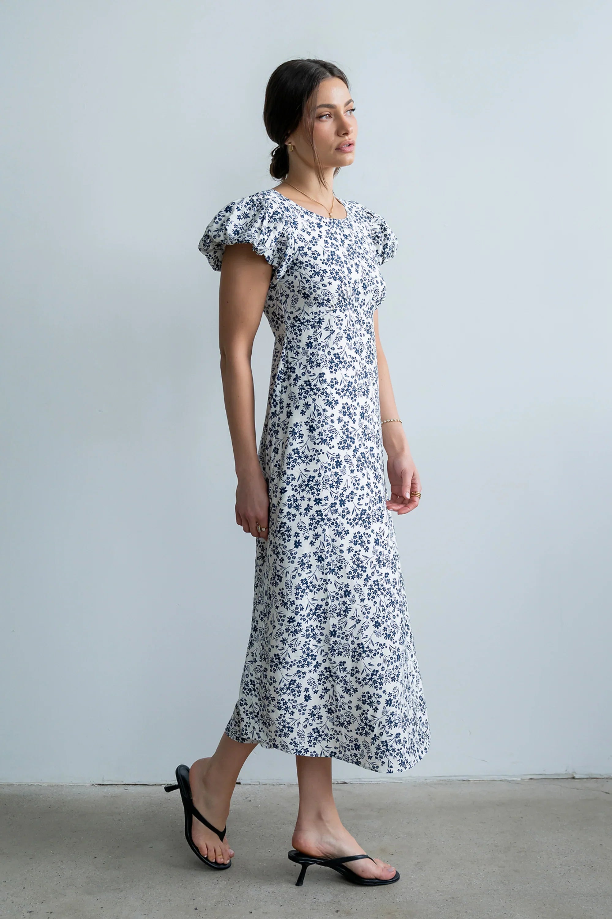 Smith Floral Midi Dress