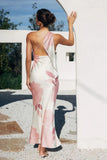 Cove Floral Satin Maxi Dress