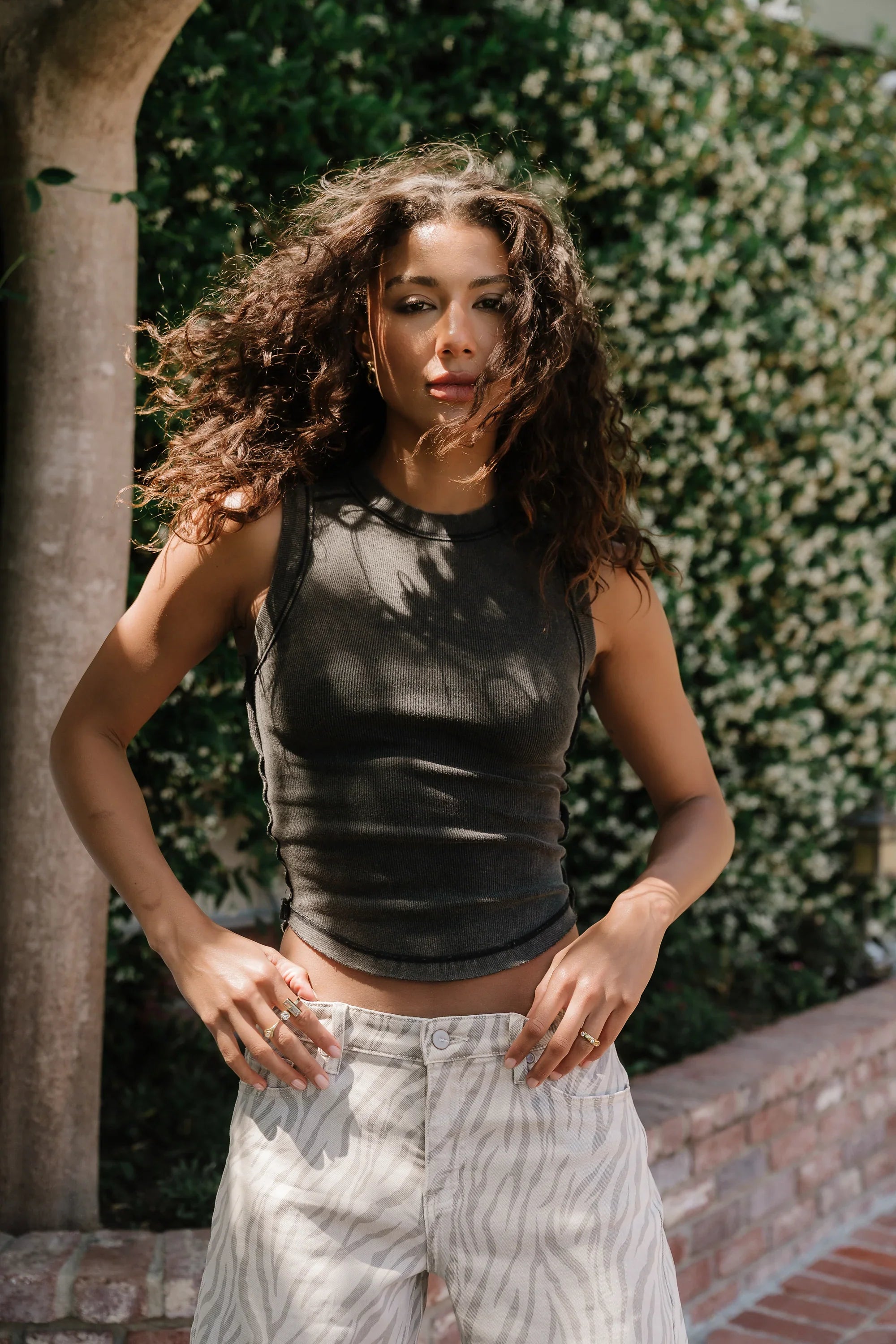 Lilah Tank in Black
