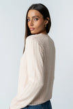 Leo Layered Sweater in Pink FINAL SALE