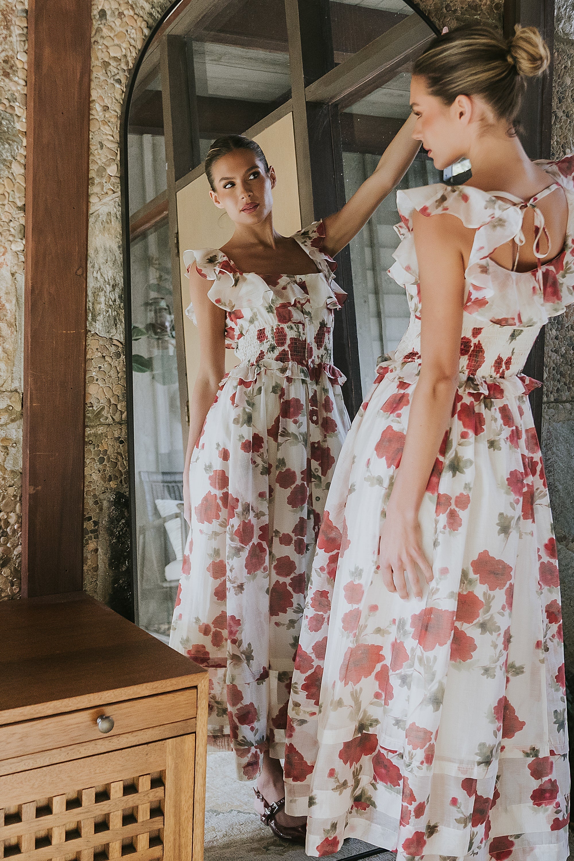 Londyn Floral Maxi Dress